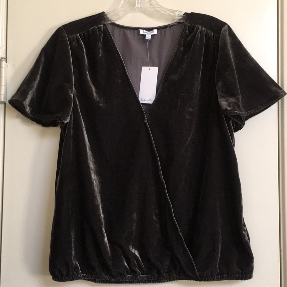 NWT Splendid Velvet Top